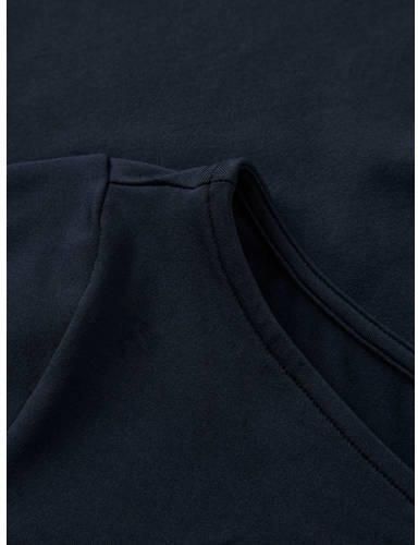 LMTD longsleeve donkerblauw Meisjes Polyester Boothals Effen - Foto 3