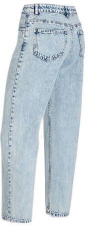 LMTD straight fit jeans NLMTONEIZZA light blue denim Blauw Effen 140 - Foto 5