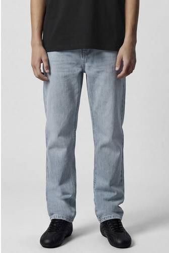 LMTD straight leg jeans light blue denim Blauw Effen - Foto 4