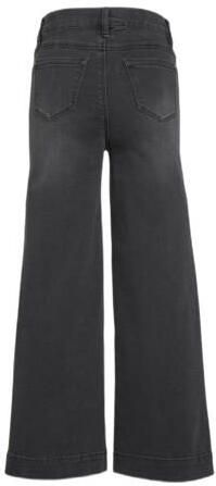 LMTD wide leg jeans NLFATONSONS zwart Meisjes Stretchdenim (duurzaam) 152 - Foto 4