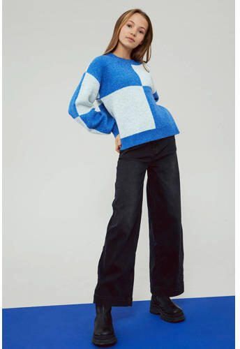 LMTD wide leg jeans NLFATONSONS zwart Meisjes Stretchdenim (duurzaam) 152 - Foto 3