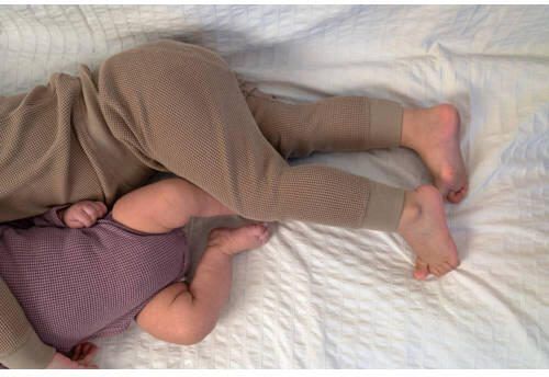 Lodger 2-delige pyjama Ciumbelle Beige Katoen Ronde hals 104 - Foto 2