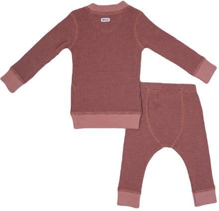 Lodger 2-delige pyjama Ciumbelle Nocture Bruin Katoen Ronde hals 104 - Foto 2