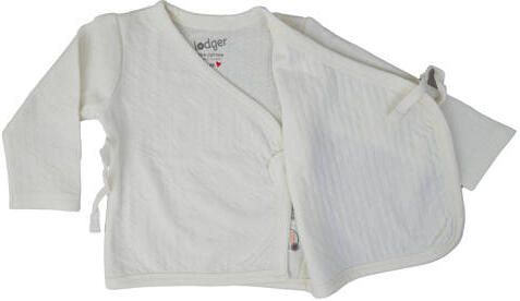 Lodger longsleeve Folklore Solid Cloud Dancer Ecru Katoen Ronde hals 68 - Foto 4