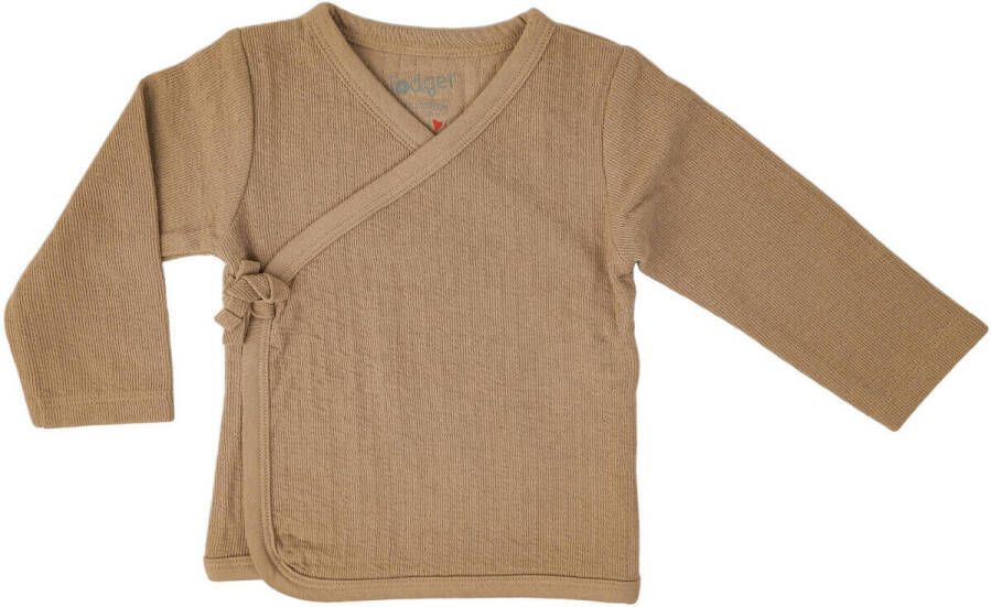 Lodger longsleeve Folklore Solid Beige Katoen Ronde hals 56