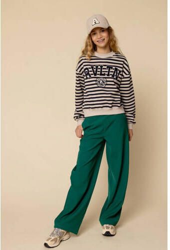 LOOXS 10sixteen casual broek groen Meisjes Polyester Effen