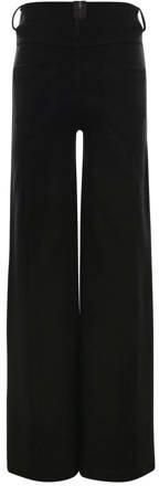 LOOXS 10sixteen high waist loose fit broek zwart Meisjes Rayon Effen 140 - Foto 3