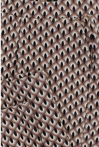 LOOXS 10sixteen loose fit broek met all over print beige zwart Meisjes Stretchkatoen 170 176 - Foto 3