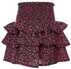 LOOXS 10sixteen strokenrok roze Meisjes Viscose All over print 128 - Foto 3