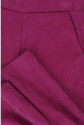 LOOXS 10sixteen wide leg broek donkerroze Meisjes Polyester Effen 164 - Foto 2