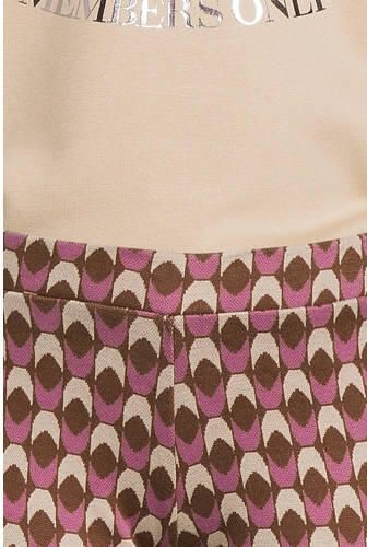 LOOXS little broek met all over print roze Meisjes Stretchkatoen All over print 110 - Foto 2