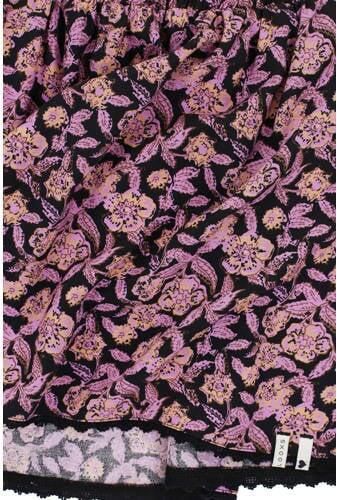 LOOXS little mini rok paars Meisjes Viscose All over print 104 - Foto 3