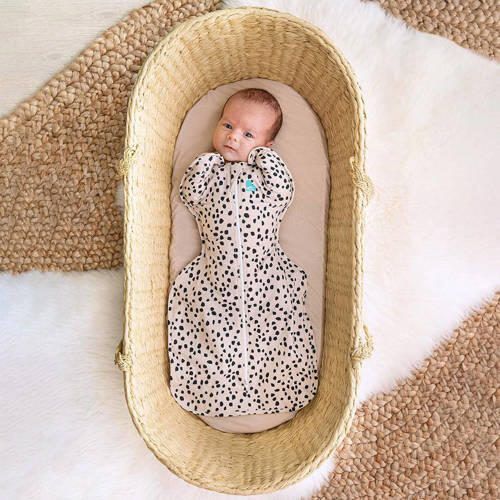 Love to Dream inbakerslaapzak Fase 1 Swaddle UP 1.0 Animal Beige Inbakerdoek - Foto 3