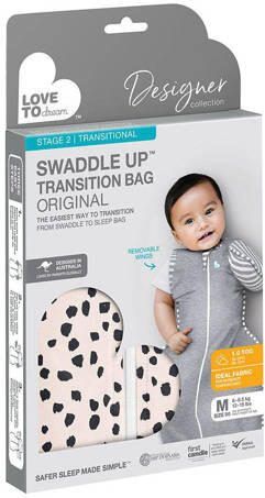 Love to Dream overgangsslaapzak Fase 2 Transition Bag 1.0 Animal Beige Inbakerdoek