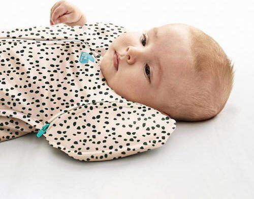 Love to Dream overgangsslaapzak Fase 2 Transition Bag 1.0 Animal Beige Inbakerdoek - Foto 3