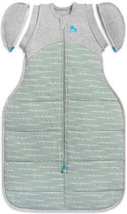 Love to Dream overgangsslaapzak Fase 2 Transition Bag 2.5 WARM Olive Inbakerdoek Groen - Foto 4
