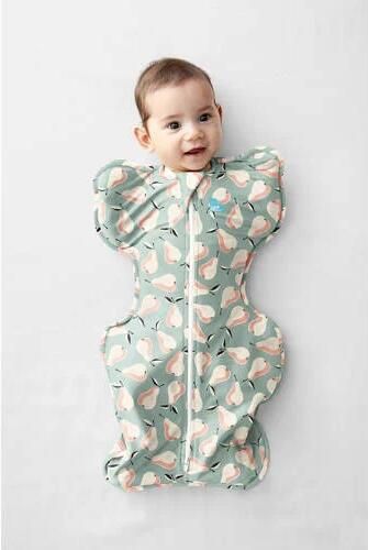 Love to Dream Swaddle UP inbakerslaapzak Fase 1 TOG 1.0 Perfect Pear Inbakerdoek Groen - Foto 3