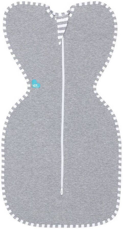 Love to Dream Swaddle UP inbakerslaapzak Fase 1 TOG 1.0 Grey Inbakerdoek Grijs - Foto 3