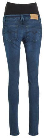 Love2wait low waist super skinny zwangerschapsjeans met katoen 063 dark aged Zwart 26 - Foto 3