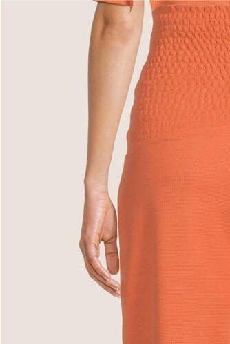 Love2wait regular fit short Siena oranje Korte broek Dames Polyester Effen XS - Foto 2