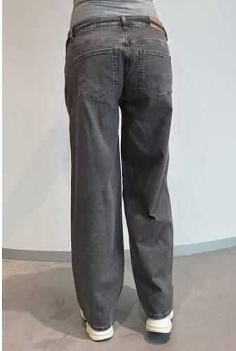 LOVE2WAIT regular waist tapered zwangerschapsjeans grey denim Grijs Dames Katoen - Foto 3
