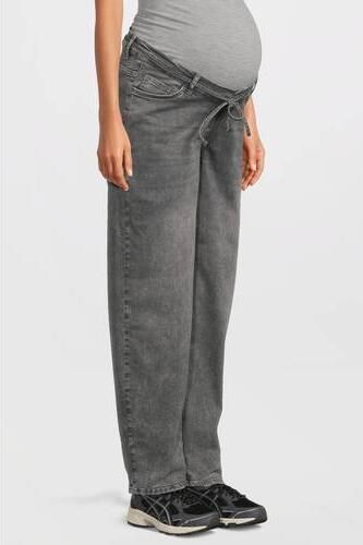 LOVE2WAIT regular waist tapered zwangerschapsjeans grey denim Grijs Dames Katoen - Foto 2