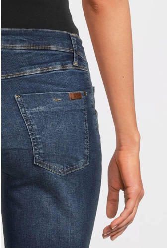Love2wait skinny fit zwangerschaps jeans Sophia 32' Stonewashed Blauw Dames Stretchdenim 290