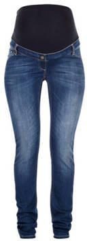 Love2wait skinny fit zwangerschaps jeans Sophia 32' Stonewashed Blauw Dames Stretchdenim 260 - Foto 5