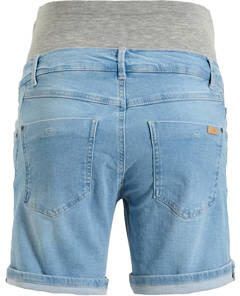 Love2wait slim fit denim short lichtblauw Dames Stretchdenim Effen 32 - Foto 3
