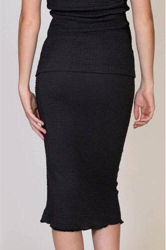 Love2wait zwangerschapsrok zwart Dames Polyester Effen XL - Foto 3