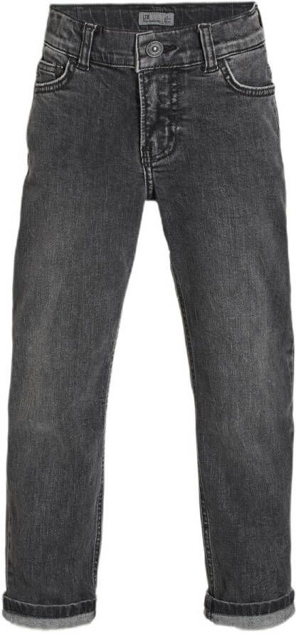 LTB straight fit jeans RENNY B black olive wash Zwart Jongens Denim Effen 104 - Foto 4