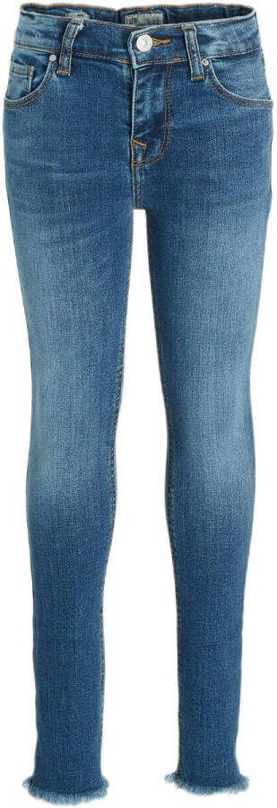 LTB skinny jeans mitenx x wash Blauw Meisjes Stretchdenim Effen 140 - Foto 5