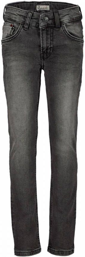 LTB slim fit jeans Smarty grijs stonewashed Jongens Stretchdenim Effen 176 - Foto 4