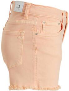 LTB high waist slim fit short LAYLA G perzik Korte broek Roze Meisjes Denim 140
