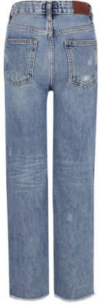 LTB high waist straight fit jeans Oliva G eliava wash Blauw Meisjes Denim 128 - Foto 6