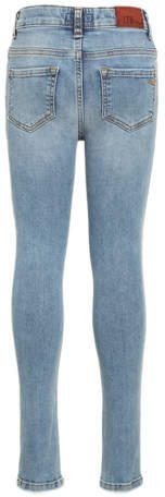 LTB high waist super skinny jeans Sophia paiva wash Blauw Meisjes Stretchdenim 104 - Foto 5
