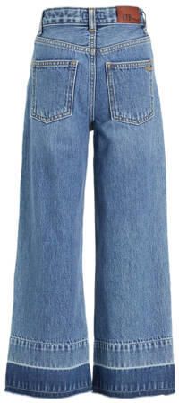LTB high waist wide leg jeans Felicia mielle wash Blauw Meisjes Denim Effen 164 - Foto 4