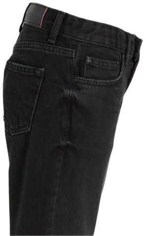 LTB mom jeans Eliana H G navi wash Zwart Meisjes Denim Effen 140