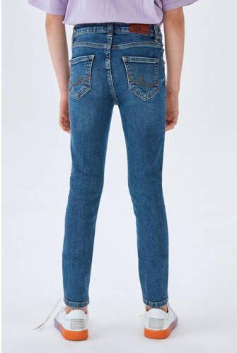 LTB skinny fit jeans ISABELLA G juana wash Blauw Meisjes Denim Effen 104 - Foto 7