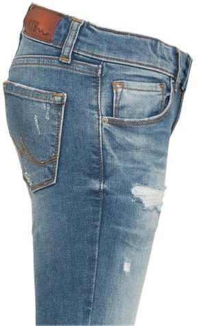 LTB skinny jeans Amy laine wash Blauw Meisjes Stretchdenim Effen 128 - Foto 3