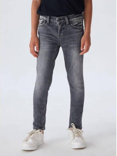 LTB skinny jeans Cayle B cali undamaged wash Grijs Jongens Stretchdenim 146 - Foto 2