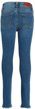 LTB skinny jeans mitenx x wash Blauw Meisjes Stretchdenim Effen 164 - Foto 1