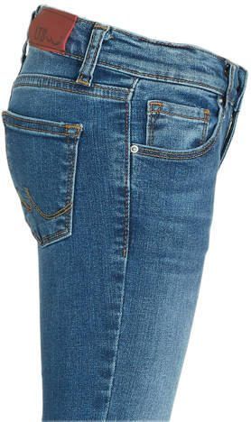 LTB skinny jeans mitenx x wash Blauw Meisjes Stretchdenim Effen 164