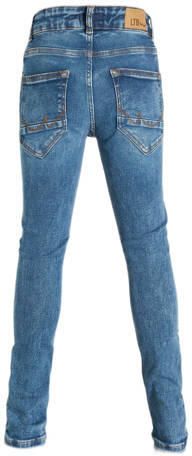 LTB slim fit jeans Smarty H tiria wash Blauw Jongens Stretchdenim Effen 104 - Foto 5