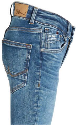 LTB slim fit jeans Smarty H tiria wash Blauw Jongens Stretchdenim Effen 104 - Foto 4