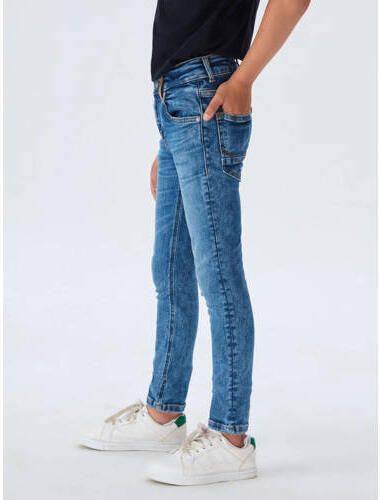 LTB slim fit jeans Smarty H tiria wash Blauw Jongens Stretchdenim Effen 104 - Foto 3