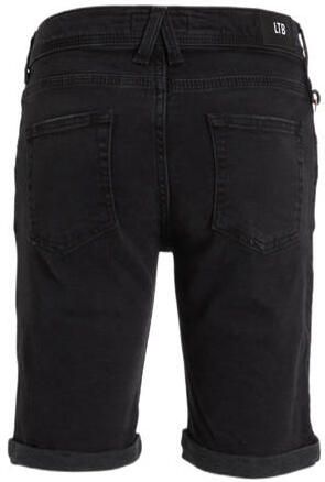 LTB slim fit short CORVIN B nella damaged wash Denim short Zwart Effen 128 - Foto 3