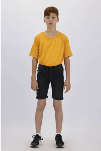 LTB slim fit short CORVIN B nella damaged wash Denim short Zwart Effen 128 - Foto 2