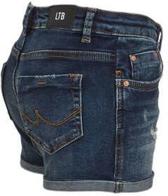LTB slim fit short JUDIE G met slijtage rossa wash Korte broek Blauw Meisjes Denim 170 - Foto 3