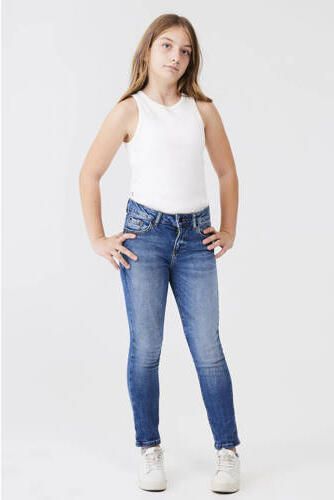LTB straight fit jeans DEONNE G arava undamaged wash Blauw Meisjes Denim 104 - Foto 5